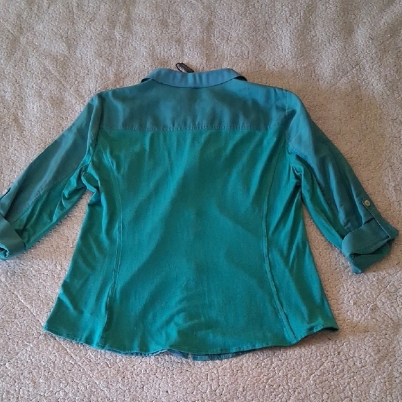 New Elie Tahari Turquoise Blazer - Picture 7 of 8